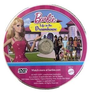 Barbie Life In The Dreamhouse DVD 3 Episodes 2014 Mattel